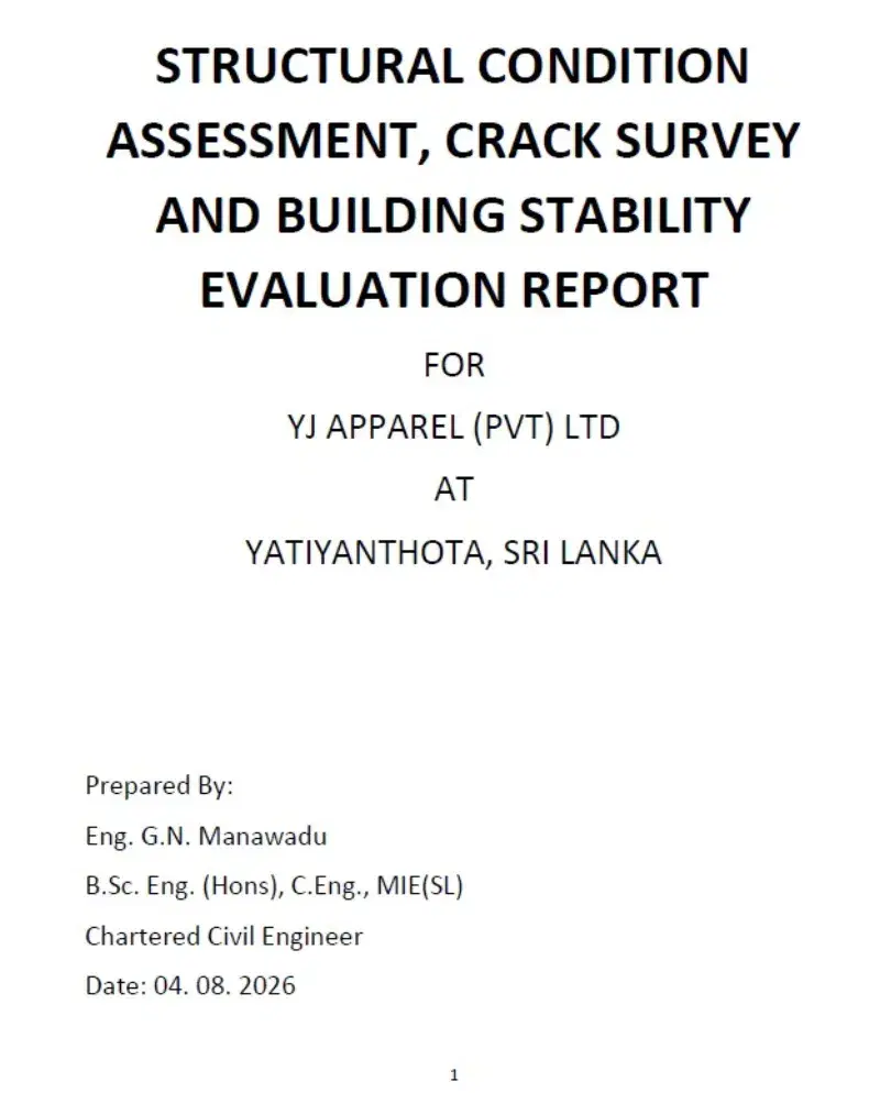 YJ Apparel — Building Stability Assessment